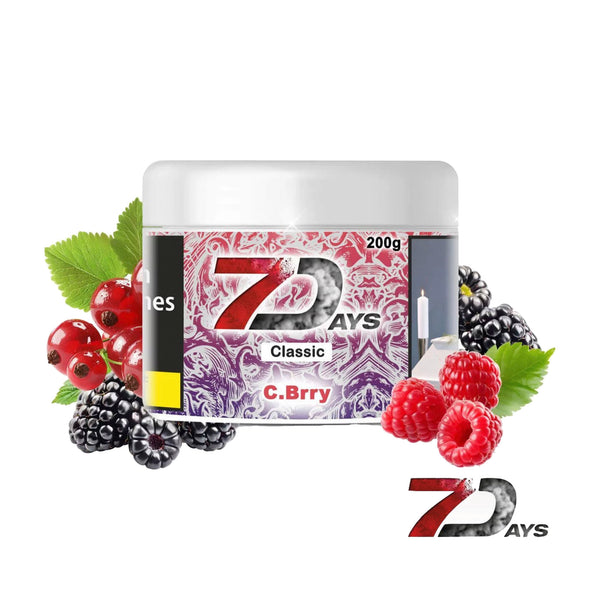 7DAYS TABAC - COLD BERRY 200G
