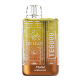 ELFBAR  TE6000 STRAWBERRY GRAPEFRUIT