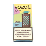 VOZOL GEAR 10000 BLUE RAZZ