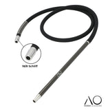 Manche ± tuyaux Carbon Matt Black 18/8