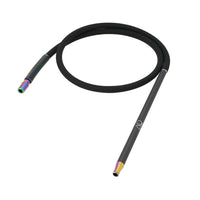 Manche ± tuyaux Carbon Rainbow Matt Black 18/8