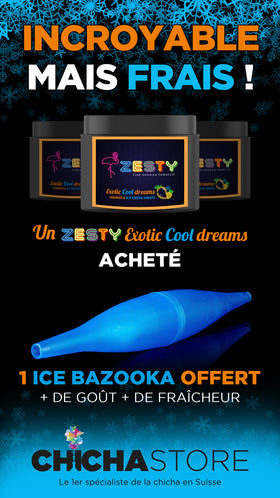 OFFRE  EXOTIC COOL DREAM 200g + Bazzoka